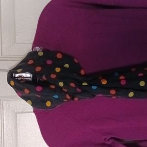Vintage 80s Polka Dot Scarf